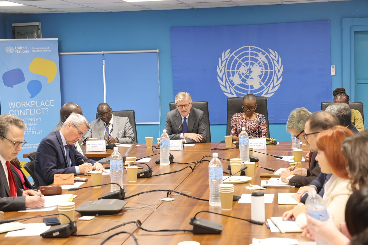 PhilippeMichelK's tweet image. #UNMISS The presence and continued presence of the @UN in South Sudan are essential. The two visits in two months by the Under-Secretary-General for Peacekeeping Operations @Lacroix_UN testify to this importance. Here again, France stands in strong and unwavering solidarity #Juba