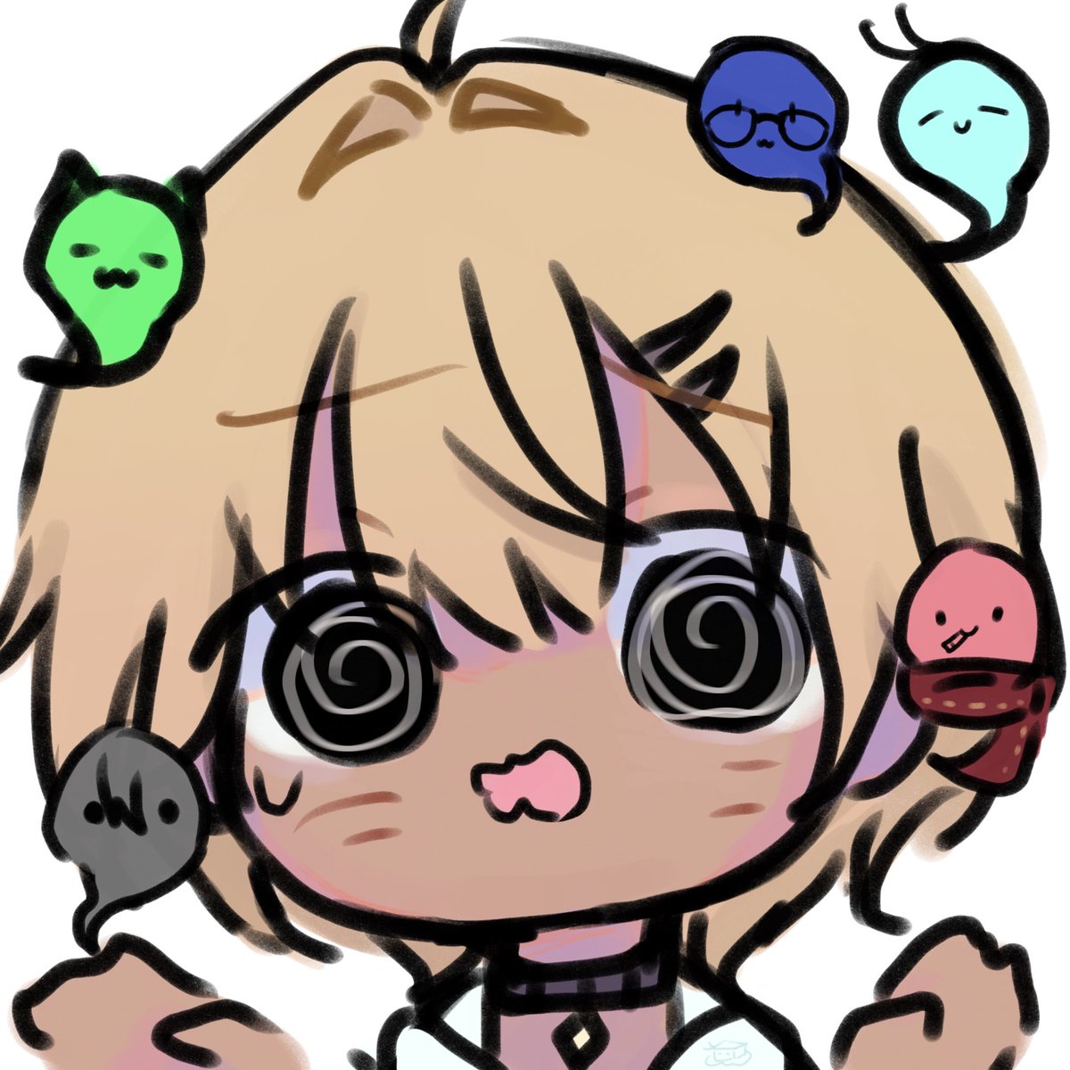kanari_iiii's tweet photo. minna sindeta toki no komatteru chimosan (´；Д；`) https://t.co/pYo9wYLfPT