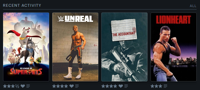 This year, I'm getting an early start on adding forgotten movies that I've seen over the course of the year. They make up my #LastFourWatched on this #LetterboxdFriday.