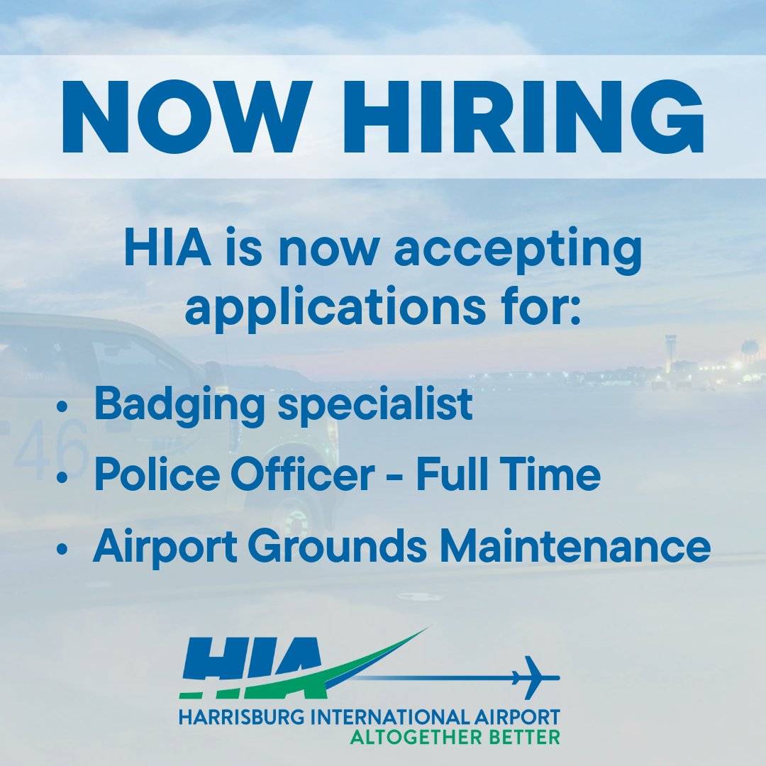 Harrisburg International Airport tweet media