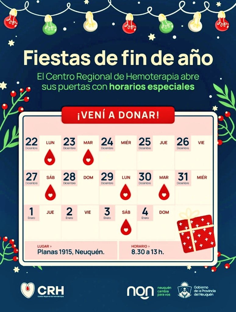 A donar sangre ✊️
#Neuquén