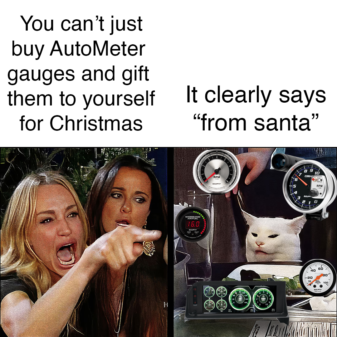 Who says self-gifting isn’t allowed? AutoMeter gauges + Hot Rod Holiday Rebate says otherwise