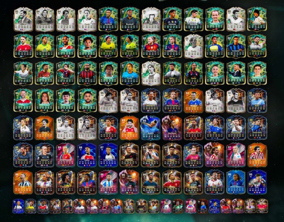 🚨 رسميااااا هؤلاء هم كل اللاعبين الموجودين في الباكات حاليا !!!!!! 🥶🔥