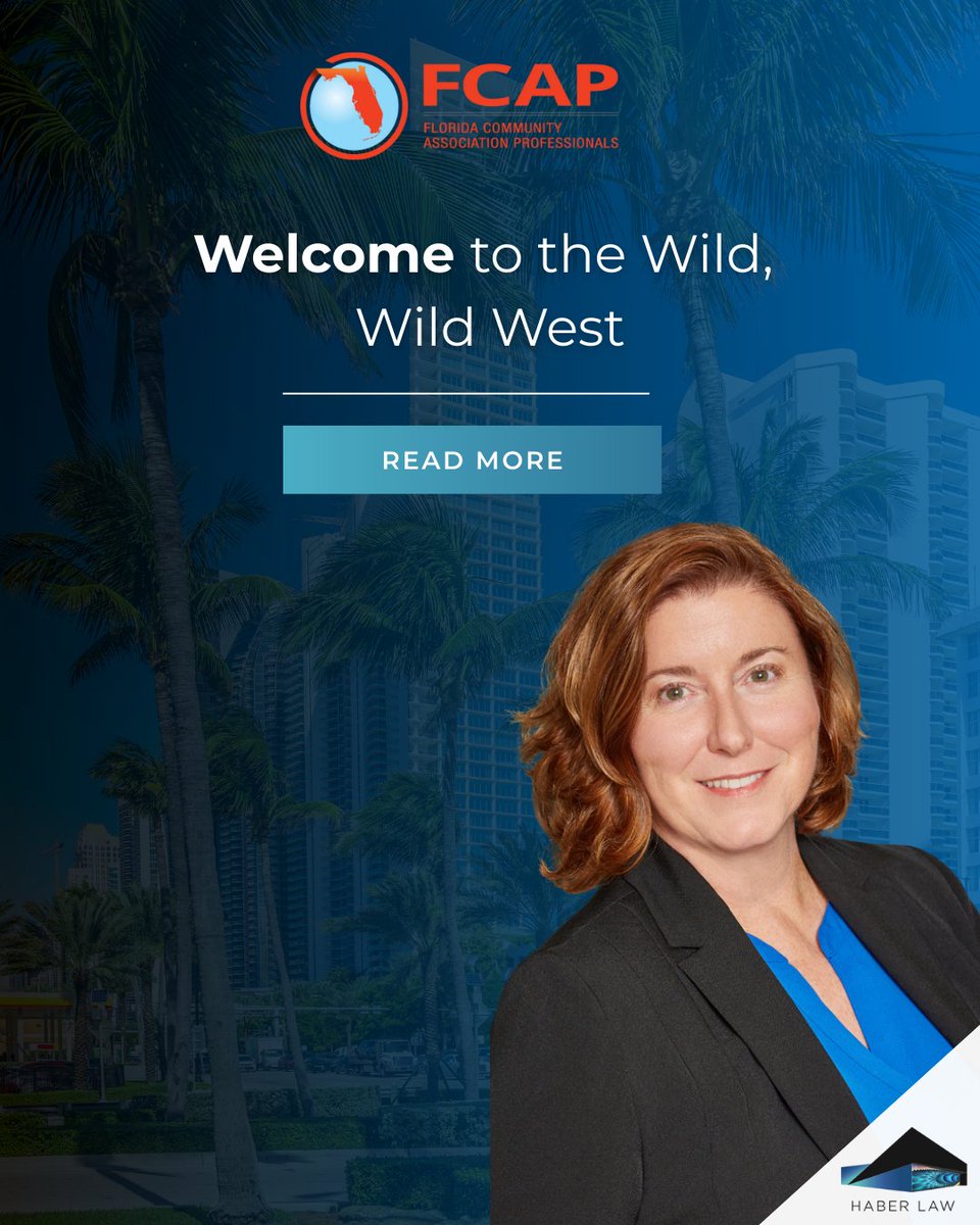 Mindy Cummings, Of Counsel at Haber Law, was featured in Florida Community Association Journal on recent rulings impacting Florida community associations.

Read more: haber.law/welcome-to-the…

#HaberLaw #CondominiumLaw