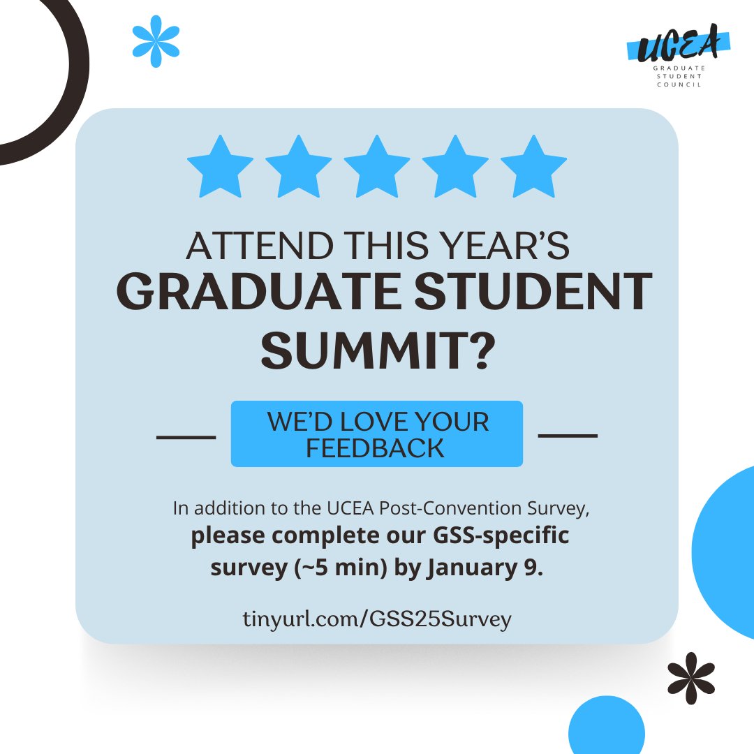 UCEA GSC tweet media