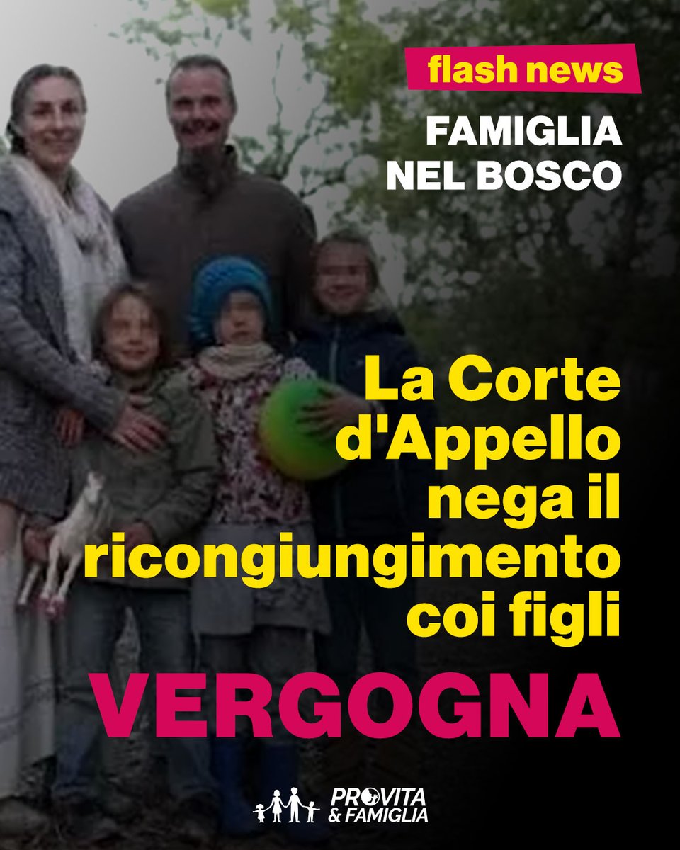 ProVitaFamiglia's tweet photo. - separazione delle famiglie
+ separazione delle carriere https://t.co/trnicKEsrt