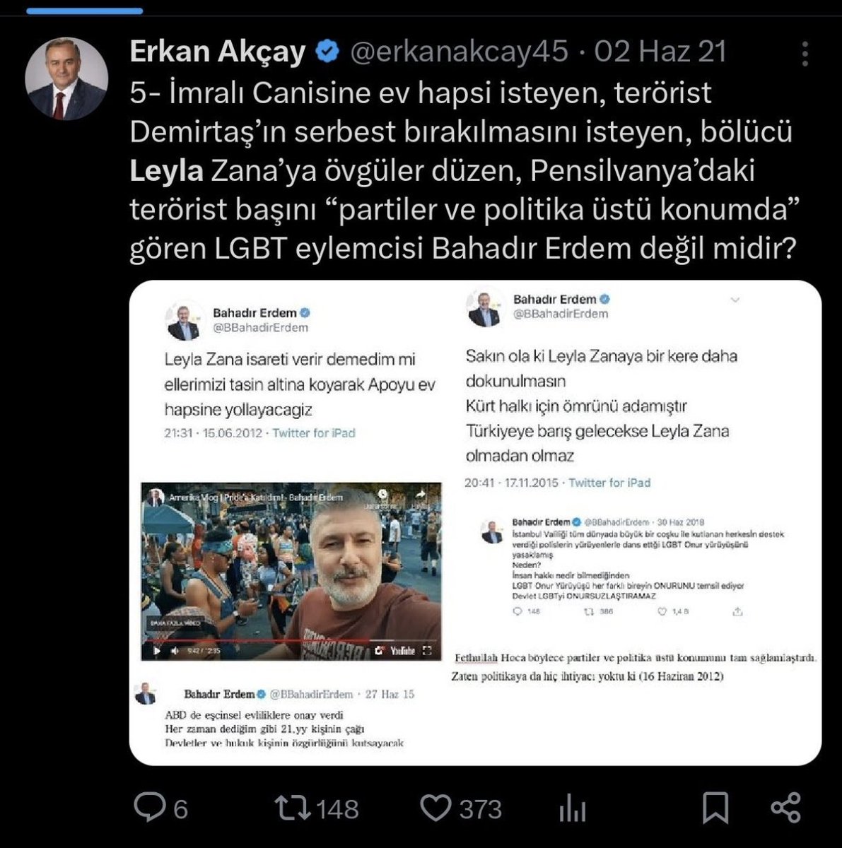 Allah Allah öylemi bak sen kınıyosun yani...bölücü leyla zana derken yazarken neredeydin ozaman.