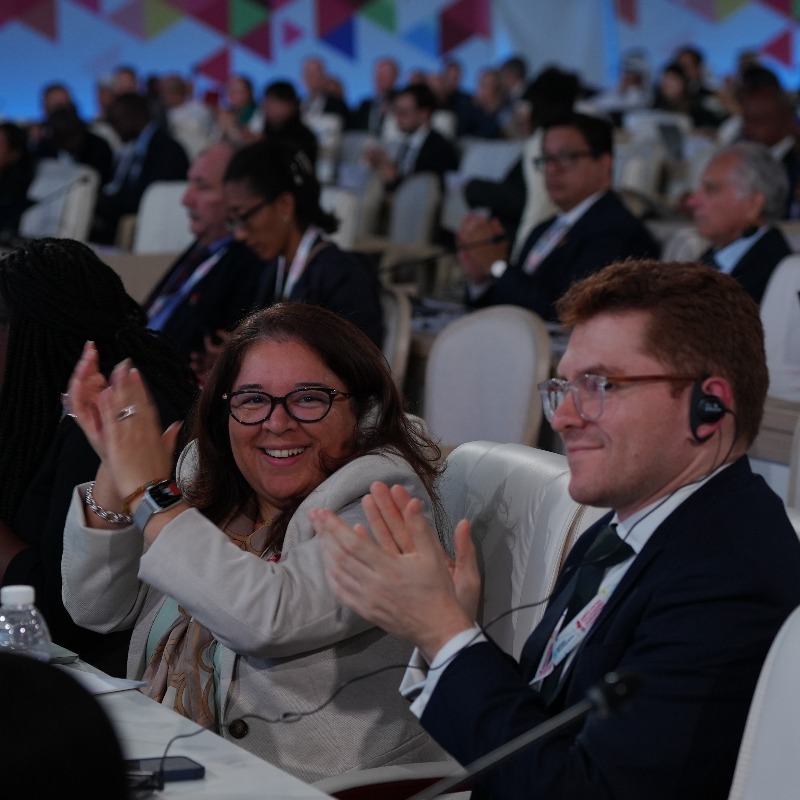 UNODC_FinCrime's tweet photo. As #COSP11 concludes, attention now turns to implementation, driving momentum for stronger anti-corruption and economic crime frameworks and lasting global impact.

The Doha Declaration 2025 calls to maximize the potential of AI systems to shape tomorrow's integrity.