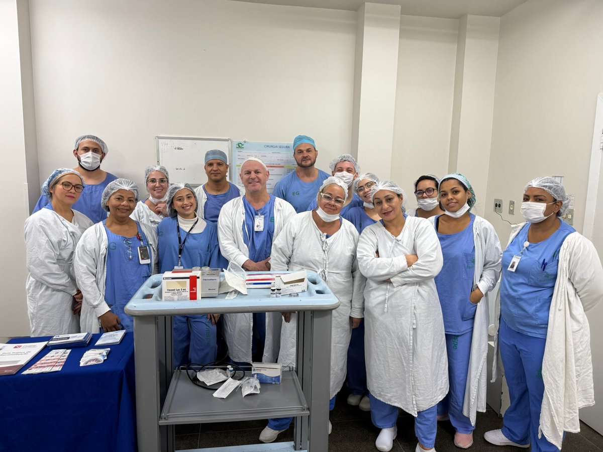 baxter_intl's tweet photo. Driving Impact, Saving Lives! 

Kudos to our Brazilian Advanced Surgery team for turning PBM Awareness Week into a month-long movement:

✅ 300 HCPs
✅ 14 Hospitals
✅ 6 states | 6 cities

Protecting patients’ blood with Baxter' Advanced Surgery solutions. Onward to 2026! #PBM #PatientSafety
