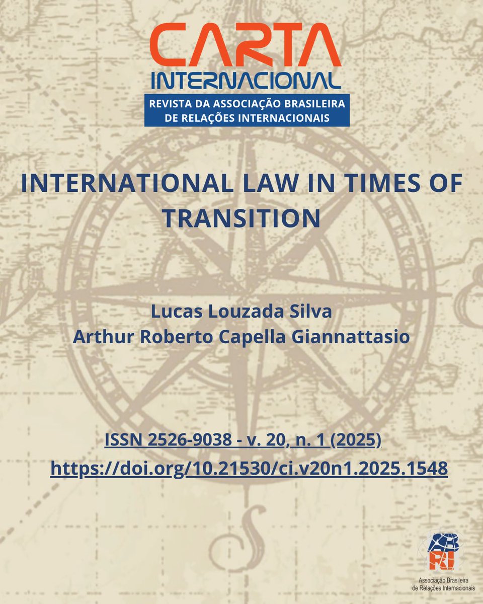 Reconceptualizing International Law: Is China building trust through an alternative legality in the South China Sea? New scholarly analysis challenges the mainstream view.

Read at: doi.org/10.21530/ci.v2…

 #SCS #China #InternationalRelations