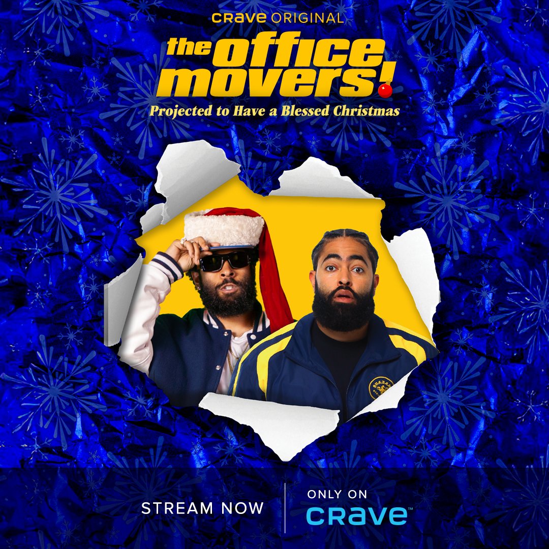 Unwrap the holiday special now🎁🎄 

Stream #TheOfficeMovers: Projected to Have a Blessed Christmas now on Crave.