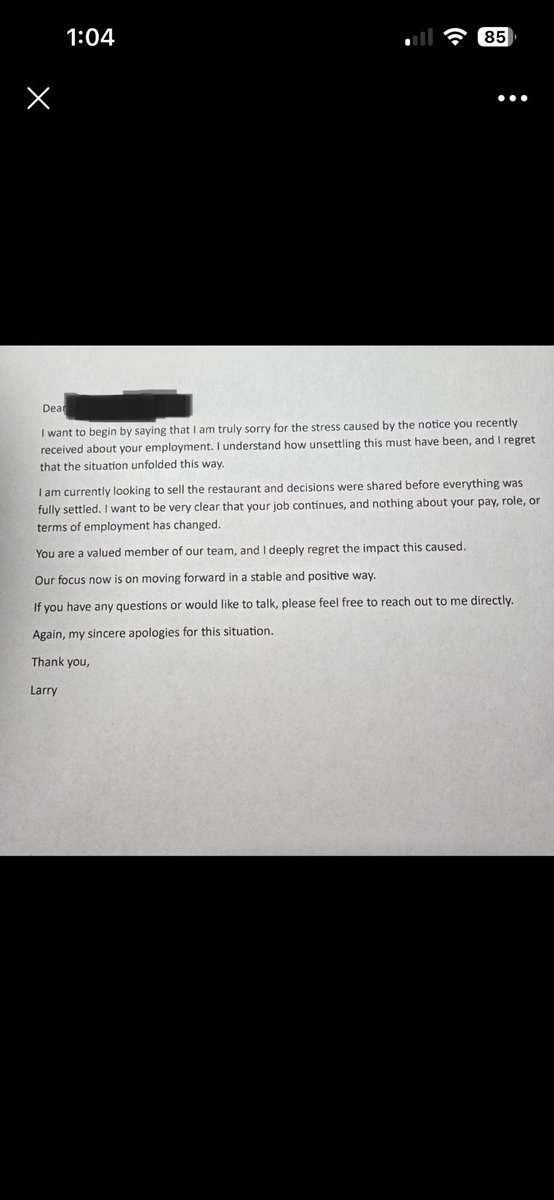 Bah Humbug letter firing loyal ⁦<a href="/TimHortons/">Tim Hortons</a>⁩ employees in Grimsby at Christmas 🎄 and mea culpa letter that followed once owner saw he was the one who would be getting coal from Santa. Ridiculous job-stealing  temporary foreign worker program should be cancelled ASAP.