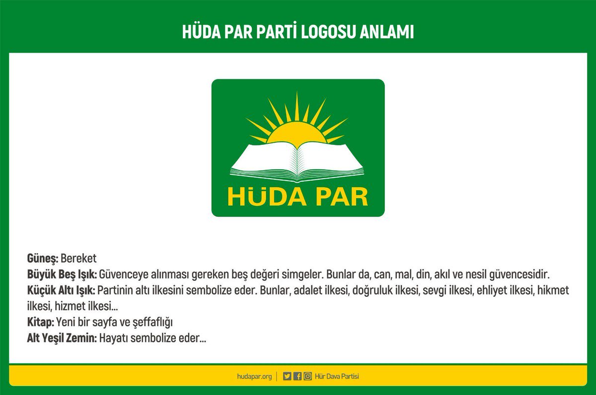 #HÜDAPAR13Yaşında