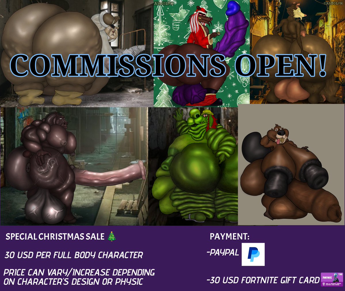 Randolph Collins 🐾🎄OPEN C0MMS✨ tweet media