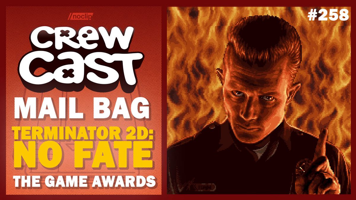 noclipvideo's tweet image. On our final regular Crewcast this year, the crew shares their favourite announcements from The Game Awards, we answer a ton of YOUR questions, and Frank finally reaches his judgement day in Terminator 2D: No Fate.

youtu.be/zAOtxECR1dE