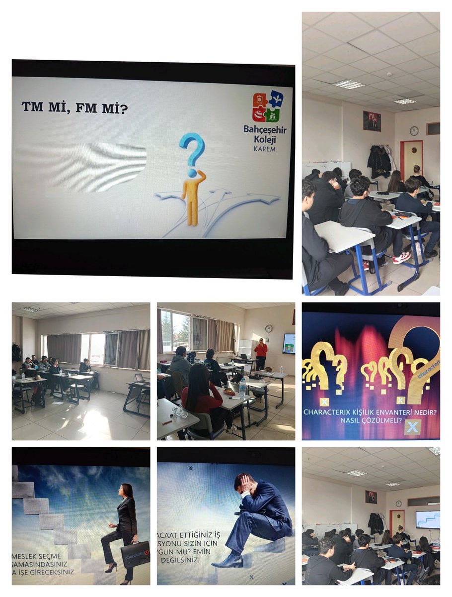 10. Sınıf öğrencilerimizle bugün "CharacteriX Kişilik Envanteri" ni nasıl uygulamamız gerektiği ve Alan Seçiminin nasıl sağlıklı yapılacağı üzerine KAREM Rehberlik Çalışmamızı keyifle gerçekleştirdik.
<a href="/sibeldurak18/">Sibel Durak</a> <a href="/zuhalturksahin1/">zuhalturksahin.</a>