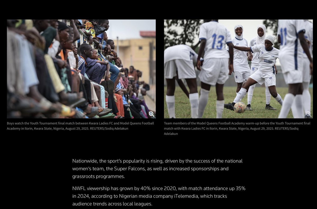 sodiqadelakun's tweet photo. As the year comes to a close, I'm grateful and humbled that 'Soccer Dreams' was selected as one of the year's best visual stories! 

Click to read the story and see other outstanding visuals from around the world.

https://t.co/jTzcGTt0fy https://t.co/66G5NXgSBv