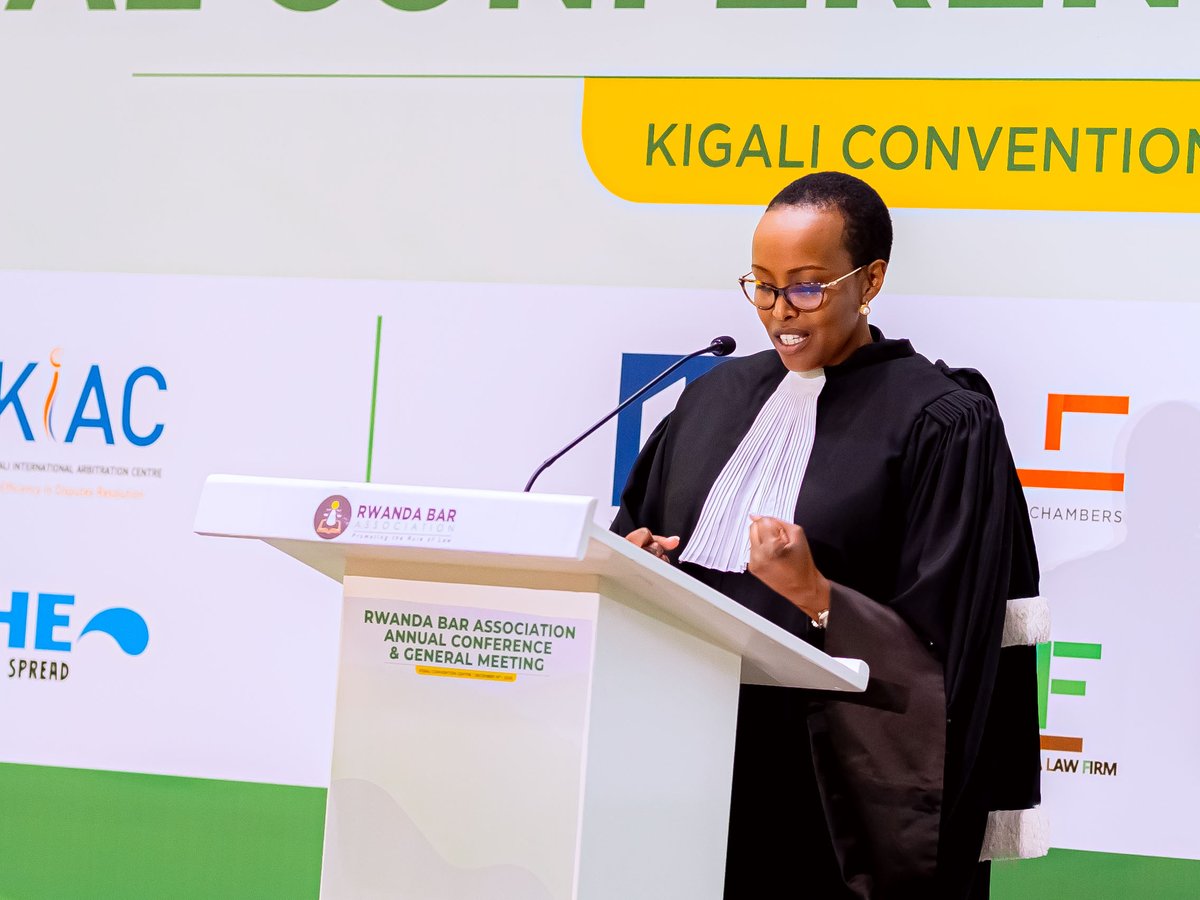 Rwanda_Bar's tweet photo. The Disciplinary Committee Report presented, sparking an important conversation on practical, ethical, and professionalism issues shaping legal practice in Rwanda.

A timely reflection on standards and accountability because integrity remains the foundation of a strong Bar. https://t.co/g4YxZ152h2