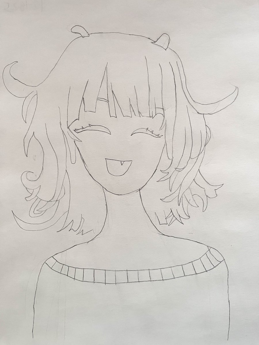 HunterC48873736's tweet photo. When the new outfit dropped. The hairstyle was something I really liked about it. So I did one #inART https://t.co/ThT3n2plh2