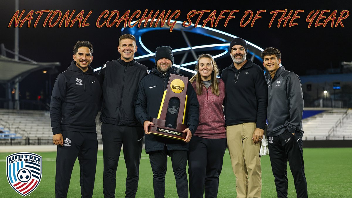 ⚽️ AWARDS | <a href="/msutxfc/">@MSUTXFC</a> 

Following triumph in DII National Championship, Head Coach Michael Meachum and staff have been recognized as United Soccer Coaches DII Men's Soccer National Coaching Staff of the Year.

📰: tinyurl.com/mw3xzfra

#StangGang