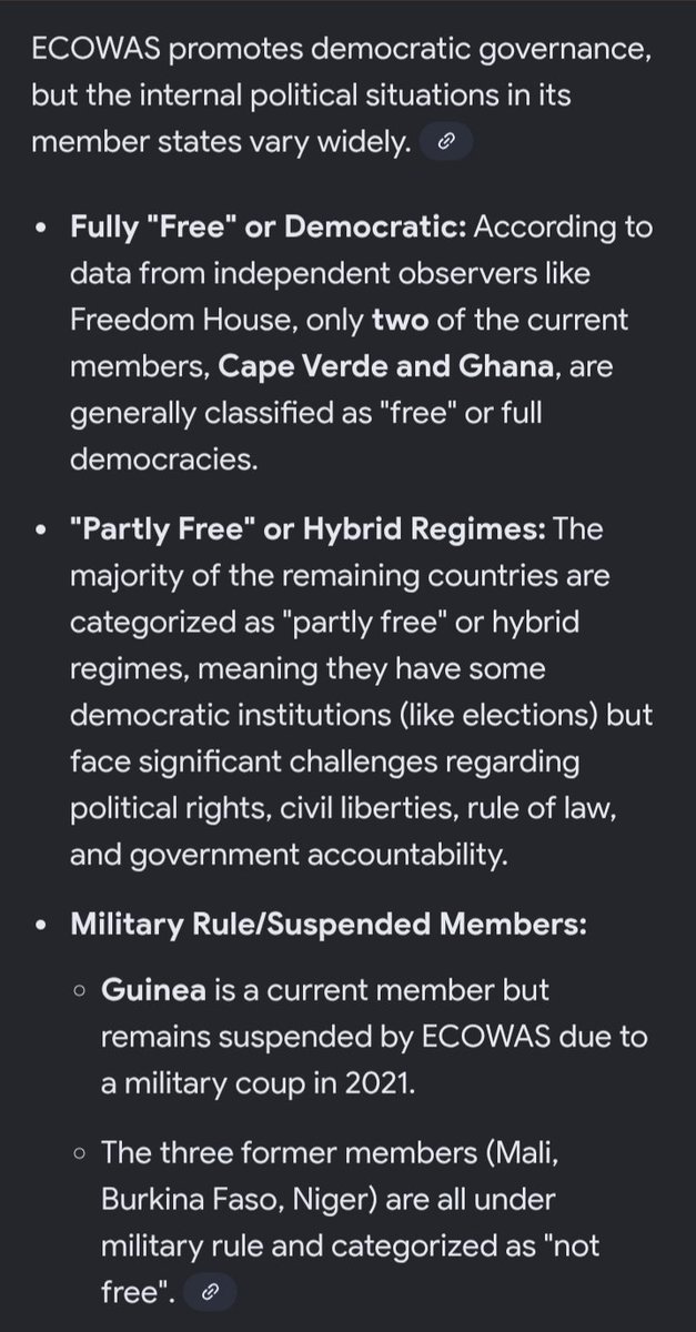 McChizzy1's tweet photo. @DavidHundeyin ECOWAS member-states that practice democracy are only 2 in number. https://t.co/mIIblJiBDm