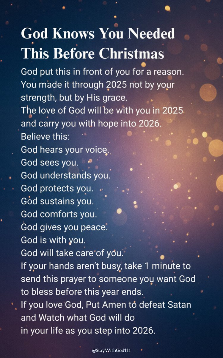 God knows you needed this before Christmas