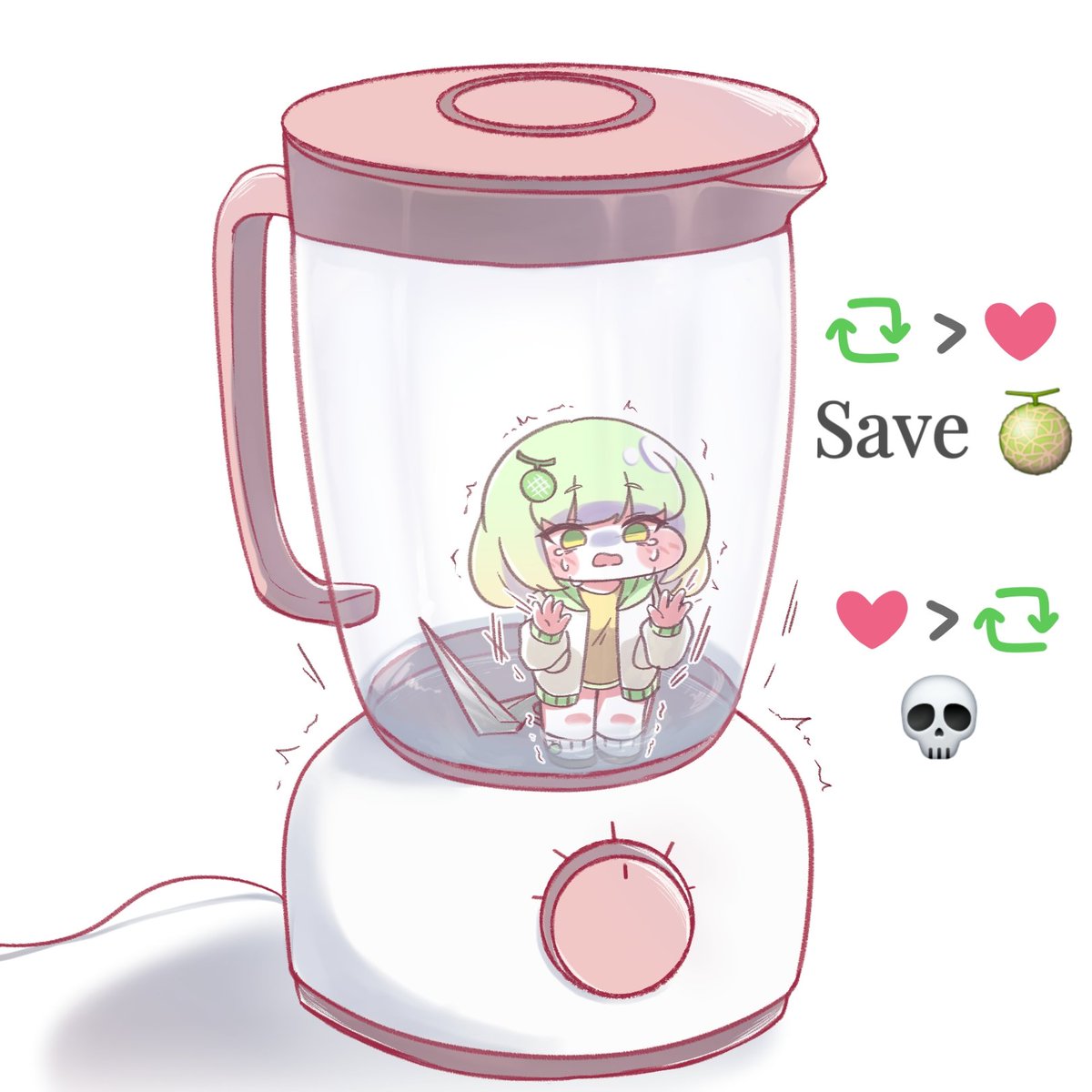 大変だ‼️メロナを助けないと...‼️‼️