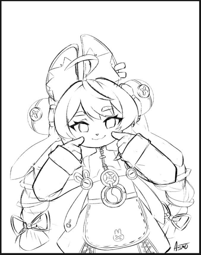 cmm wip sketch of Zhao
#zzz #zhaoZZZ #ZenlessZoneZero