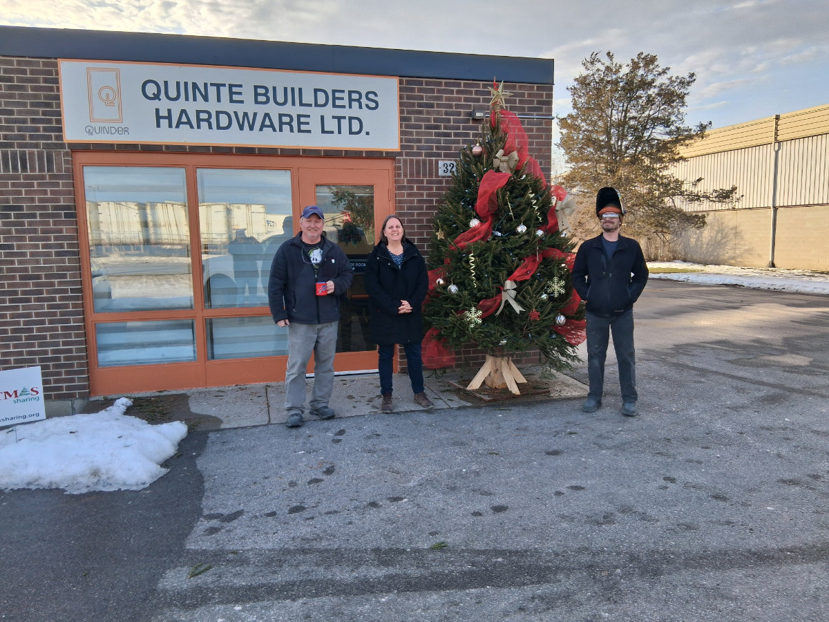 The judging is complete. 🎄✨ We officially have winners from Bel-Con’s Christmas Tree Decorating Challenge. We’re starting with our Honourable Mentions, featuring: 

Alliance Fabricating 
Amer Sports
Autosystems
Quinte Builders Hardware