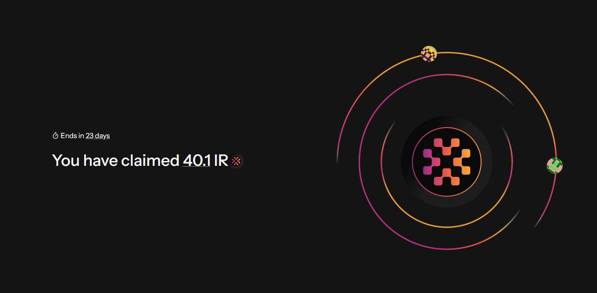 Fosky68's tweet image. Ya podemos reclamar nuestro #airdrop de #Infrared 🙃

En mi caso obtuve 40,1 $IR, algo menos de 11$USD

El comportamiento del token desde que salió no ha sido malo, pero claro, obteniendo migajas no nos sirve para gran cosa.

Siendo honestos veo muy complicado que #Berachain