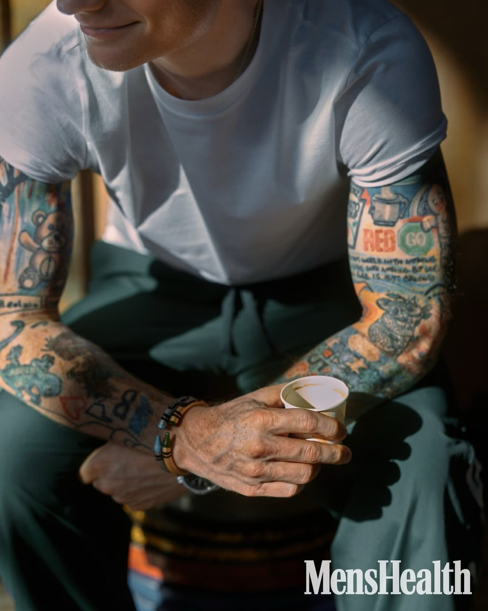 EdSheeranBrCom's tweet image. Mais de Ed Sheeran para a Men’s Health