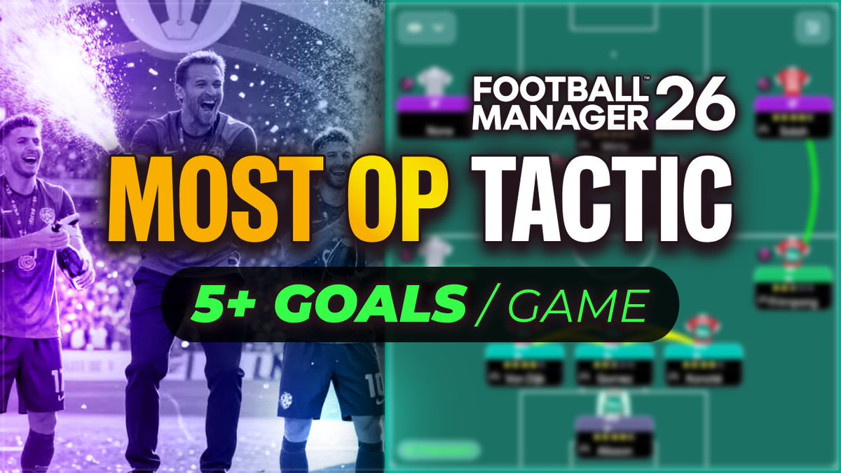 🚨 This INSANE tactic scored 5+ goals a game! 🤯🥇

<a href="/JoshDxly/">Daly</a> looks at an OP masterclass from Knap which gets some incredible results in testing! 🤩👀

The BEST tactic we’ve tested yet? 🤔

youtube.com/watch?v=8hm4-C…