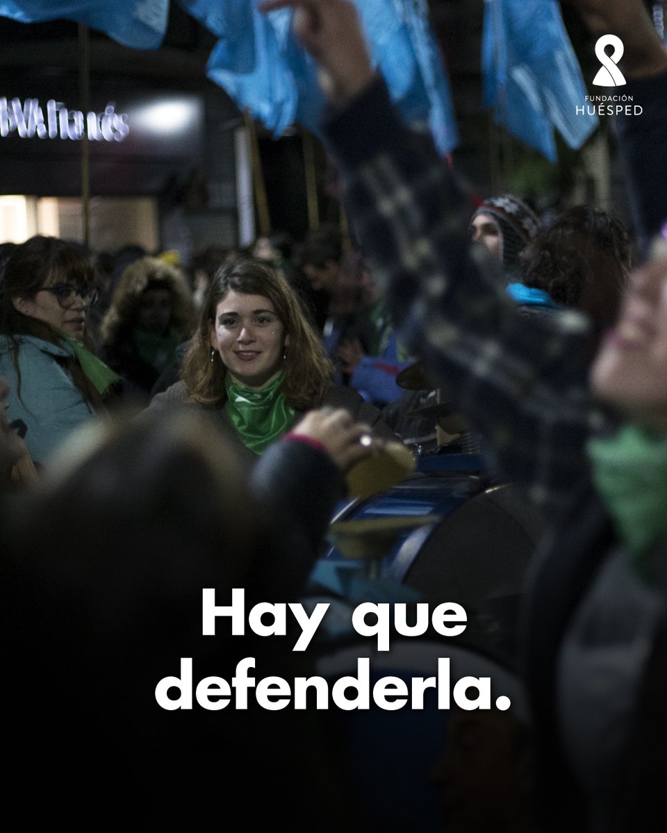 Hace cinco años, la Interrupción Voluntaria del Embarazo (IVE) se volvió ley. 

Desde que entró en vigencia, en Argentina, las personas gestantes pueden acceder a un aborto seguro y gratuito. Es un derecho. Y como todo derecho, debe ser garantizado y defendido.💚