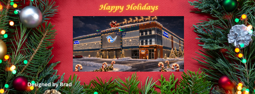 BluebirdCanada1's tweet photo. Winner of Our Exterior Site Decorating Contest - Brad Bannister! Congrats Brad - excellent job! It is beautiful 💙 #selfstorage #canada #holiday #holiday25 https://t.co/jU9VbcN2am