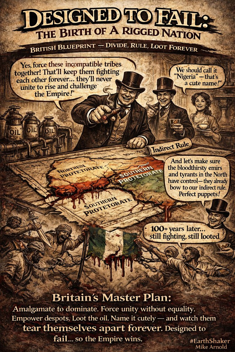 MikeArnoldTruth's tweet photo. While we're on the subject of Nigerian history... here's the authentic origin story...
Man, I'm lighting it up today! :-)
#EarthShaker https://t.co/Z3uCGq0gLz