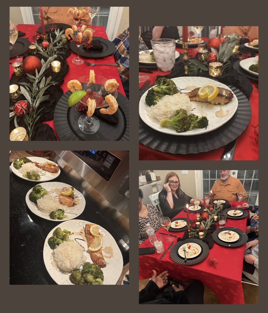 601KingPIn's tweet image. Last night's dinner party of six. Message got event booking. #personalchef #culinarycuts #privatechef