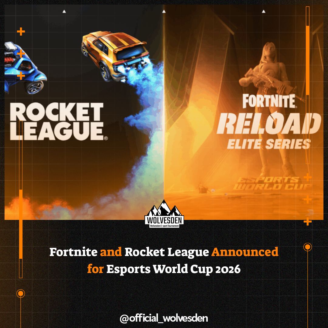 Fortnite and Rocket League Announced for Esports World Cup 2026

Fortnite and Rocket League will both feature at the Esports World Cup 2026, following a newly announced partnership between the Esports World Cup Foundation and Epic Games.

source - esports.net