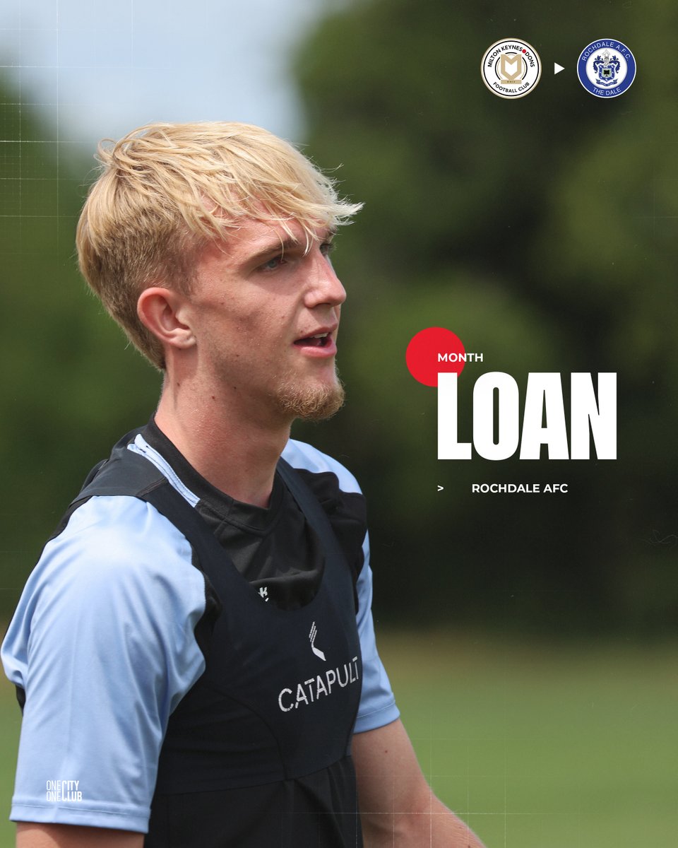 #MKDons defender Charlie Waller has completed a loan move to Enterprise National League side Rochdale 🤝

The 20-year-old has featured 11 times for the First Team since progressing through the <a href="/MKDonsFCAcademy/">Milton Keynes Dons Academy</a>, with eight of those appearances coming in Sky Bet League Two.

Waller