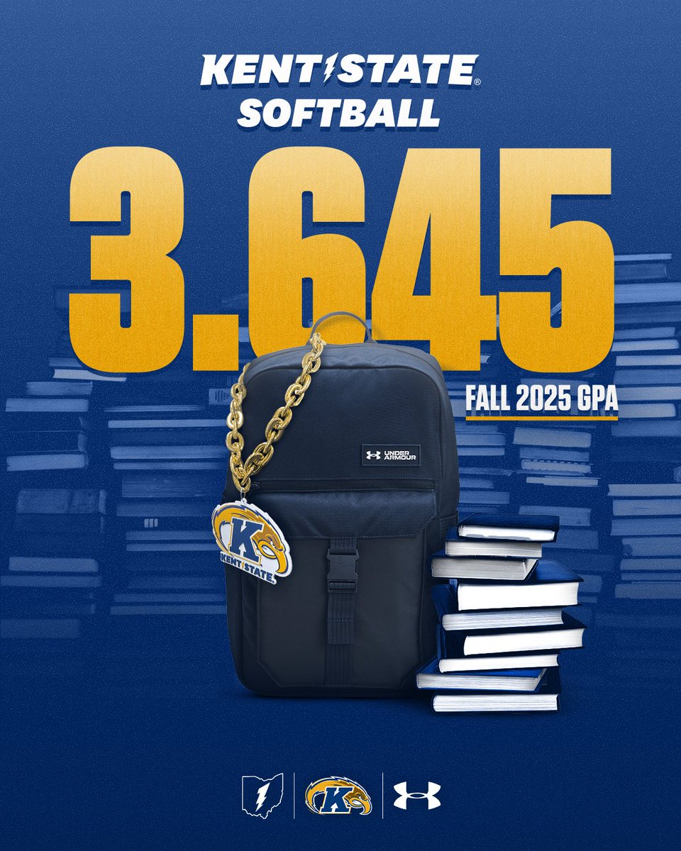 It was a successful fall for Kent State Softball in the classroom with 80% of our team earning a 3.4 or higher term GPA! We also had 15 players make either the President’s or Dean’s List with six earning a 4.0!📚

#KentTOUGH | #GoFlashes⚡️⚡️⚡️