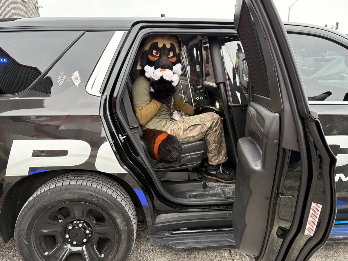 It almost Crims! But I get arrested for being too excited :( Happy #FursuitFriday! Have a great weekend everyone!