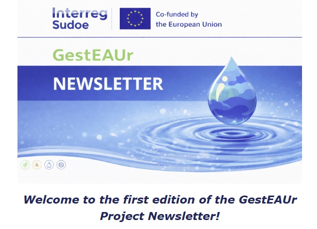 📩 𝗣𝘂𝗯𝗹𝗶𝗰𝗮𝗱𝗮 𝗹𝗮 𝗽𝗿𝗶𝗺𝗲𝗿𝗮 𝗻𝗲𝘄𝘀𝗹𝗲𝘁𝘁𝗲𝗿 𝗱𝗲𝗹 𝗽𝗿𝗼𝘆𝗲𝗰𝘁𝗼 𝗚𝗲𝘀𝘁𝗘𝗔𝗨𝗿
Ya está disponible la primera edición de la newsletter del proyecto GestEAUr.
👉 Puedes leer la newsletter completa aquí:
 lnkd.in/e3CGxtrZ

GestEAUr #InterregSUDOE
