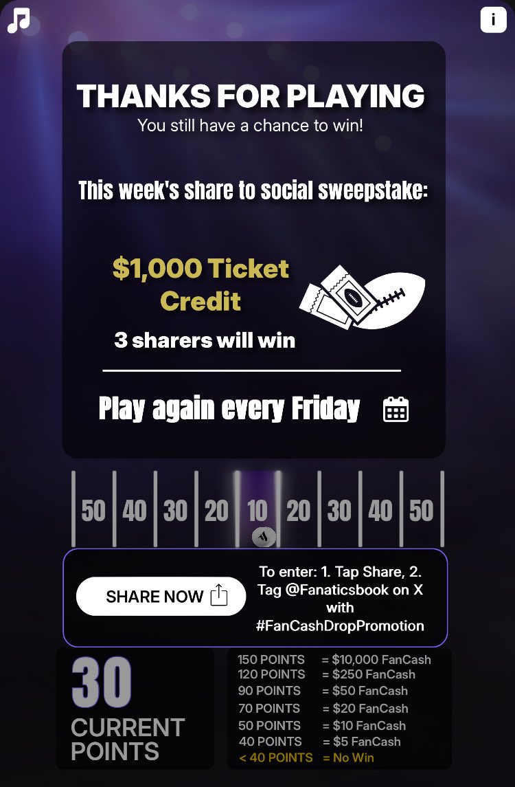 FootballguyNFL's tweet image. Play the #FanCashDropPromotion today

 fanatics.onelink.me/5kut/p6fykbjo
