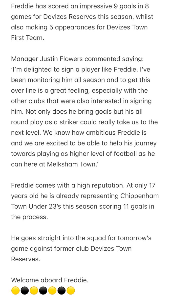 Melksham Town Reserves tweet media