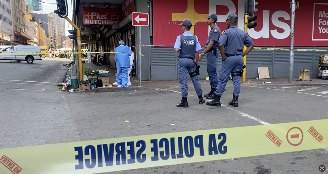 🔴DEVELOPING: Zambezi Building Under Lockdown this morning as City ...