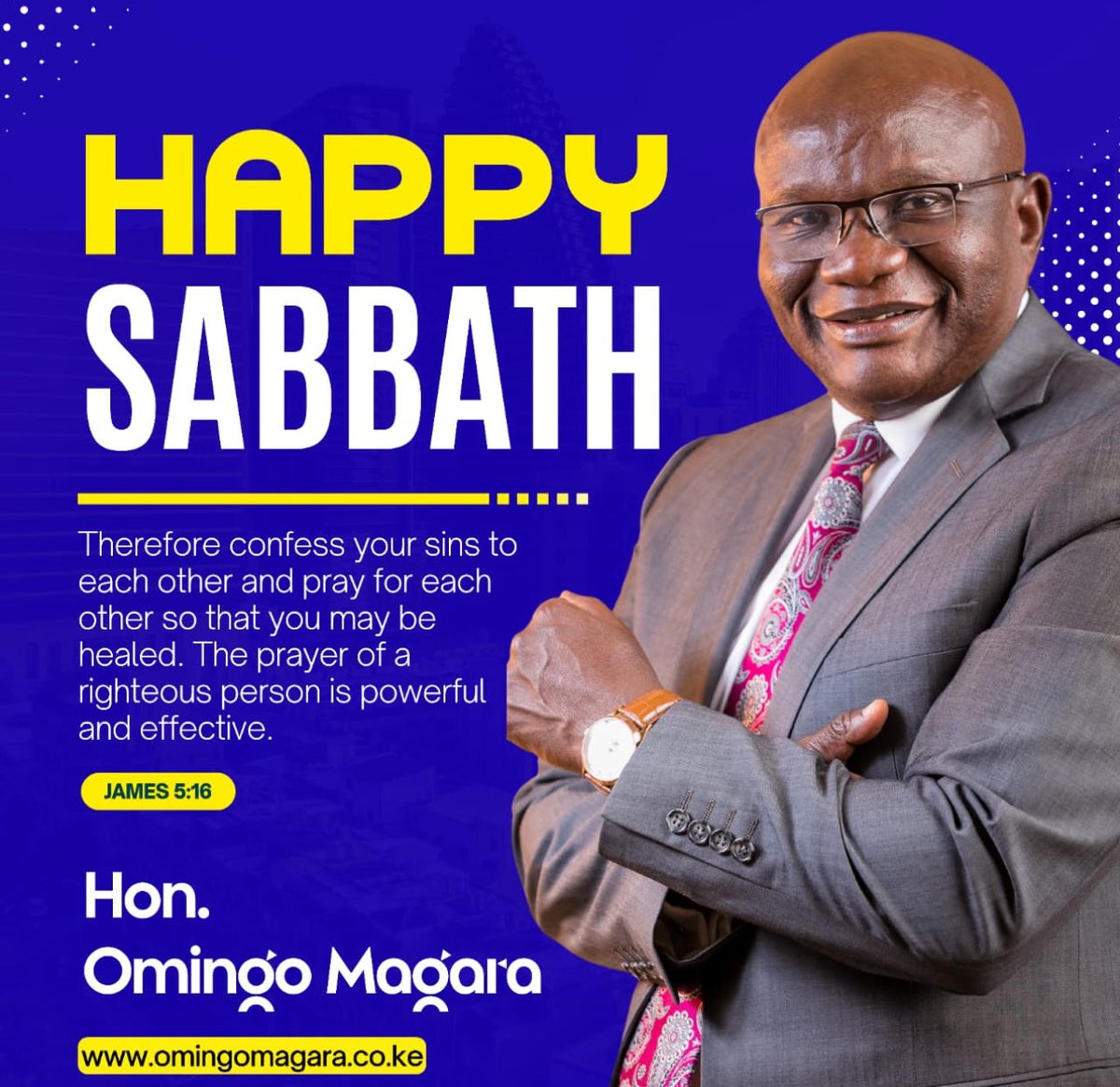 Hon. Omingo Magara, MGH. tweet media