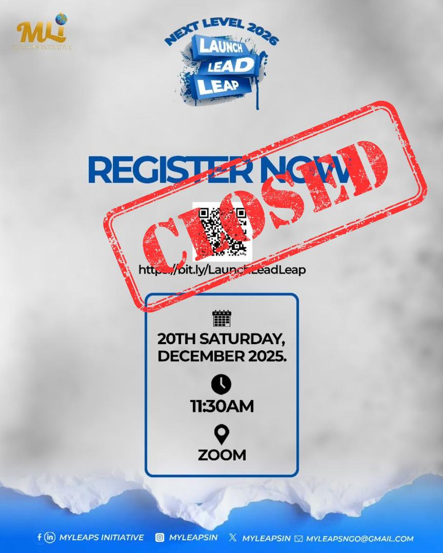 MyLEAPS Initiative tweet media