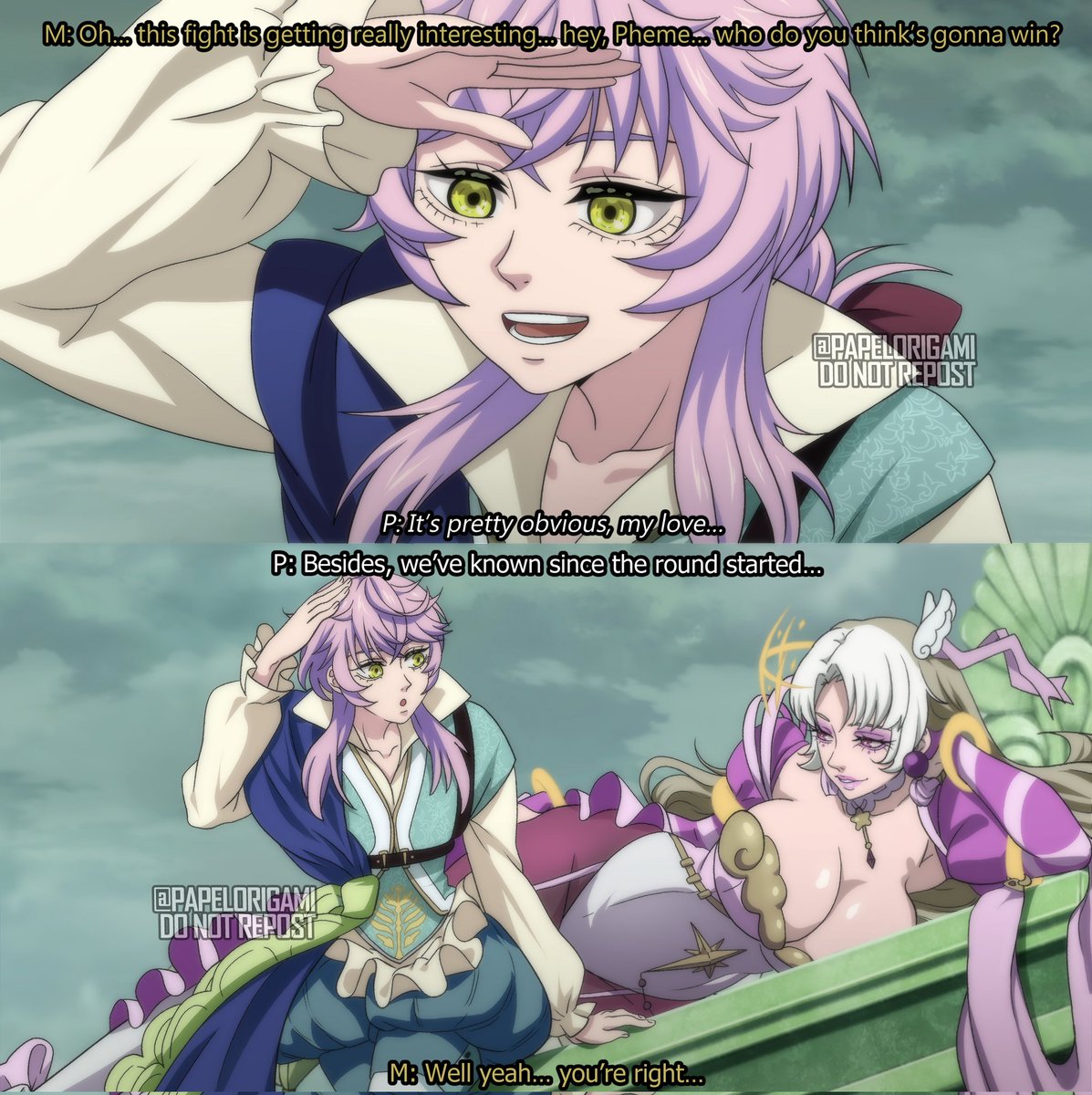 ✨️They knew✨️

#RecordofRagnarok 
#originalcharacter
#shuumatsunovalkyrie