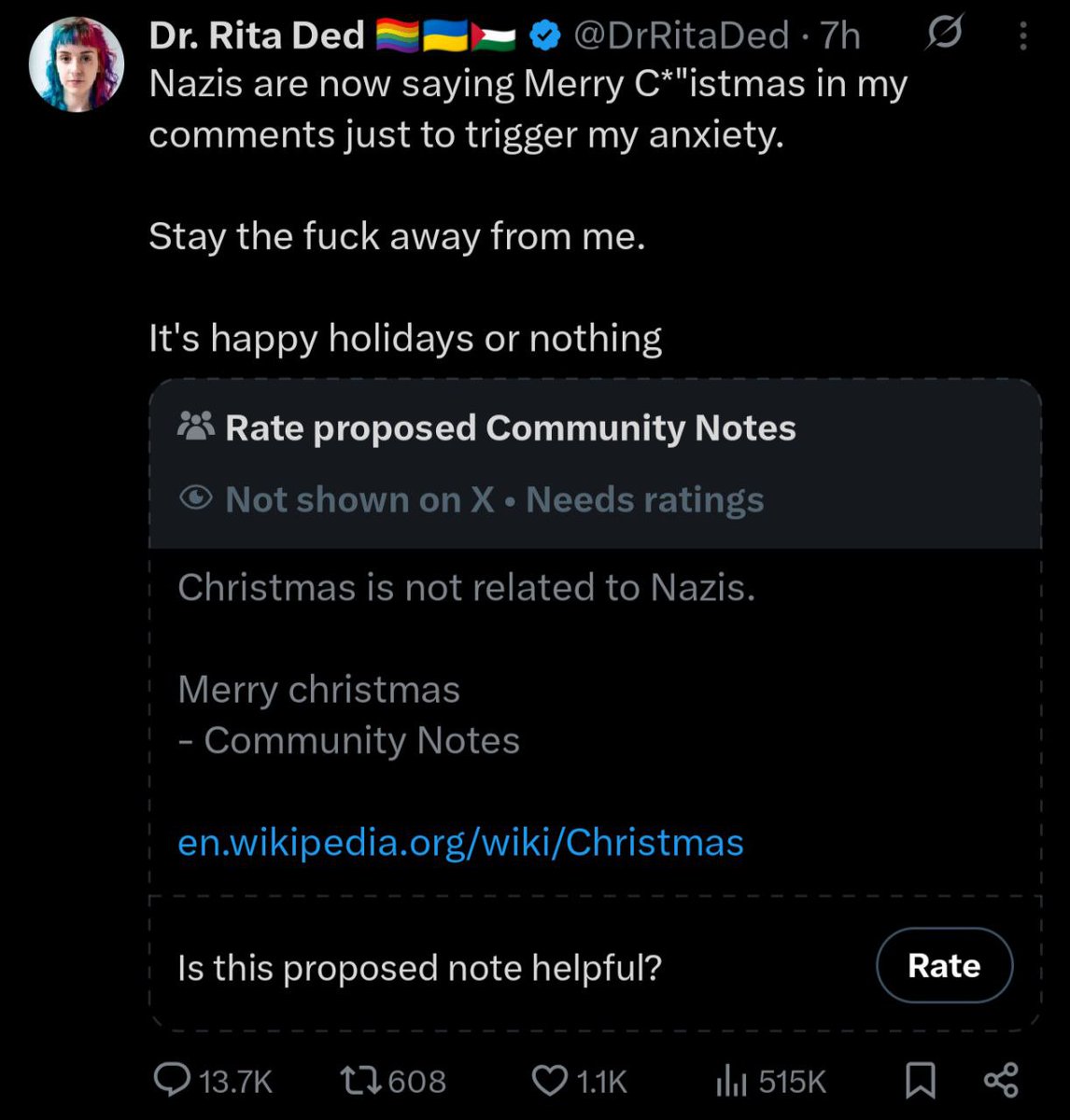 Merry Christmas! Jesus loves you.