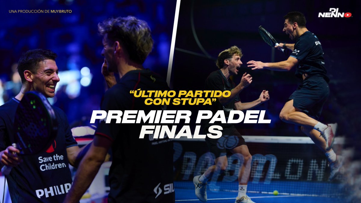 Volvío el vlog! SuperPibes 3.0
Premier Pádel Finals, el último torneo junto a Stupa⚡️

youtu.be/i0ANUv-zizk