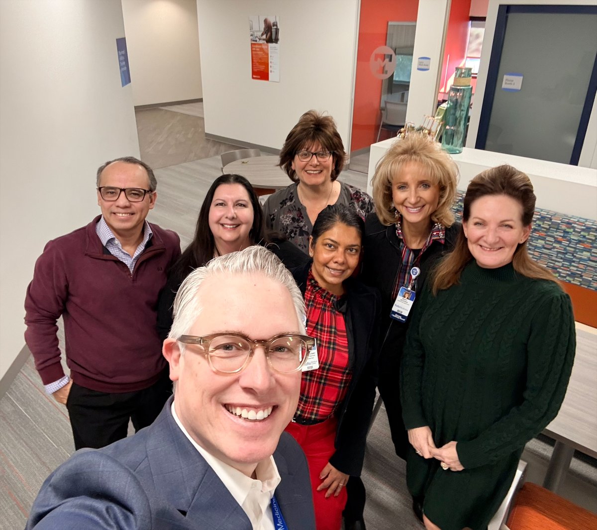 Sharing a few more photos of our amazing leadership support team at <a href="/TuftsMedicine/">Tufts Medicine</a>. Your energy, talent and teamwork make a real difference every day. Thank you for all you do—big and small—and wishing you a joyful, healthy holiday with family and friends! #HappyHolidays2025